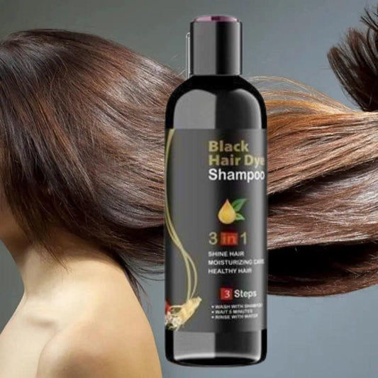 Black Hair Shampoo 3 in 1-100ml (Pack of 1 + 1 )